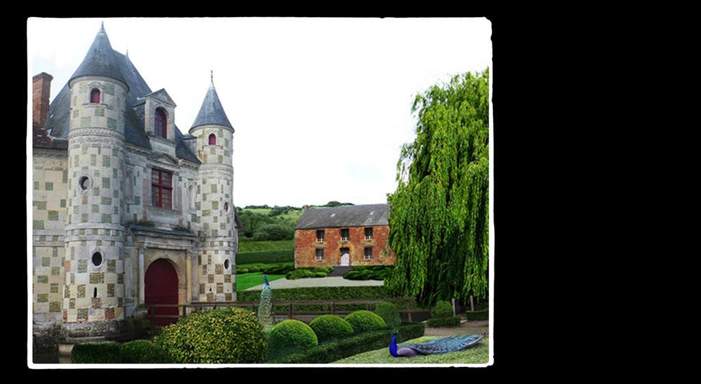 Bed and Breakfast Manoir De Livet Saint-Germain-de-Livet Zimmer foto